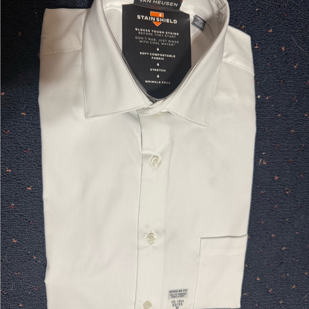Van Heusen Classic White‎ Dress Shirt